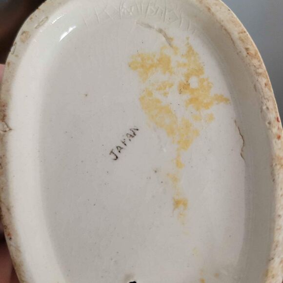 Vintage Japan, Boy In The Winter Wind with a Puppy - Picture 3 of 3